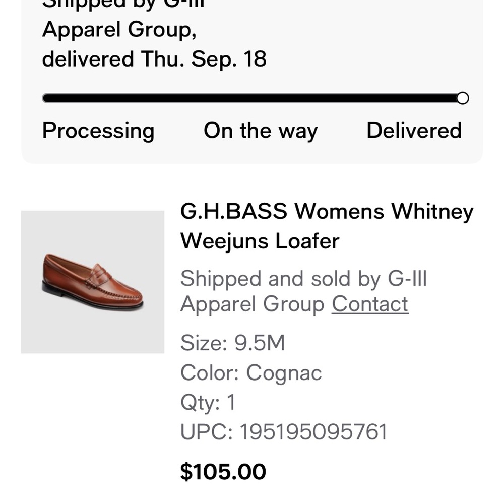Brand New! GH Bass Women’s Whitney Weejuns Loafers Size 9.5 - Picture 8 of 8